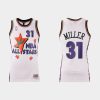 1995 NBA All-Star Indiana Pacers #31 Reggie Miller White Jersey