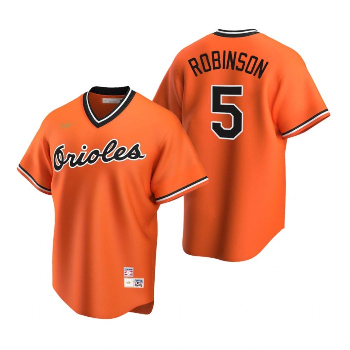 Baltimore Orioles Brooks Robinson Orange Cooperstown Collection Alternate Jersey