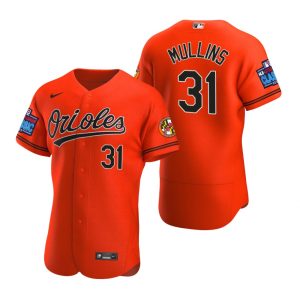 Baltimore Orioles Cedric Mullins Orange 2022 Little League Classic Jersey