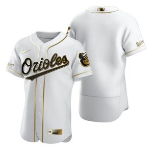Baltimore Orioles White Golden Edition Jersey
