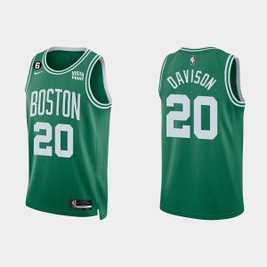 Boston Celtics #20 JD Davison 2022-23 Icon Edition Kelly Green Jersey