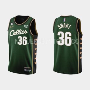 Boston Celtics #36 Marcus Smart 2022-23 City Edition Green Jersey