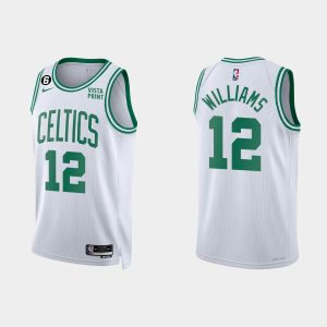 Boston Celtics Grant Williams #12 Association Edition White Jersey