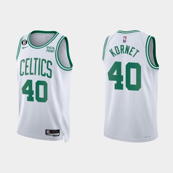 Boston Celtics Luke Kornet #40 Association Edition White Jersey