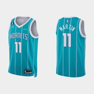 Charlotte Hornets #11 Cody Martin Icon Edition Teal 2022-23 Jersey