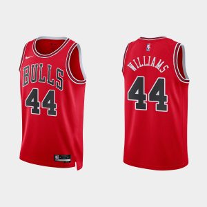 Chicago Bulls #44 Patrick Williams 2022-23 Icon Edition Red Jersey
