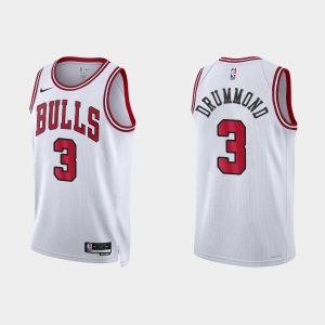 Chicago Bulls Andre Drummond #3 Association Edition White Jersey
