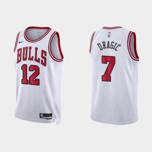 Chicago Bulls Ayo Dosunmu #12 Association Edition White Jersey