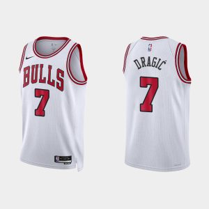 Chicago Bulls Goran Dragic #7 Association Edition White Jersey