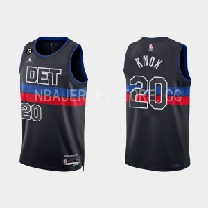 Detroit Pistons #20 Carsen Edwards 2022-23 Statement Edition Black Jersey
