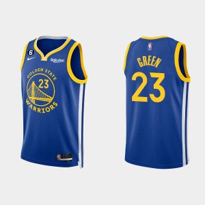 Golden State Warriors #23 Draymond Green Icon Edition Royal 2022-23 Jersey