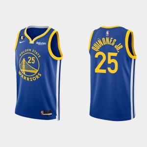 Golden State Warriors #25 Lester Quinones Icon Edition Royal 2022-23 Jersey