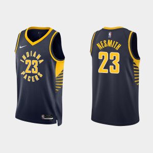 Indiana Pacers #23 Aaron Nesmith Icon Edition Black 2022-23 Jersey