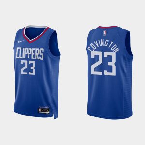 Los Angeles Clippers #23 Robert Covington Icon Edition Blue 2022-23 Jersey