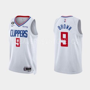 Los Angeles Clippers Moses Brown #34 Association Edition White Jersey