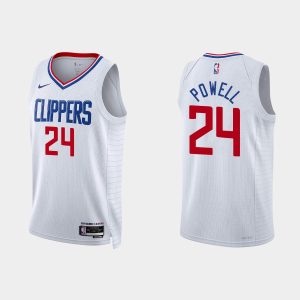 Los Angeles Clippers Norman Powell #24 Association Edition White Jersey