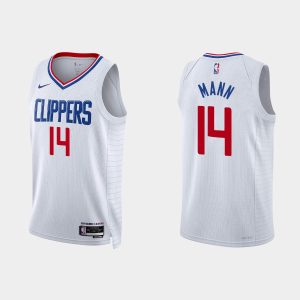 Los Angeles Clippers Terance Mann #14 Association Edition White Jersey