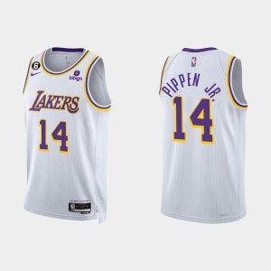 Los Angeles Lakers Scotty Pippen Jr. #14 2022-23 Association Edition White Jersey Swingman