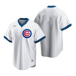 Men Chicago Cubs White Cooperstown Collection Home Jersey