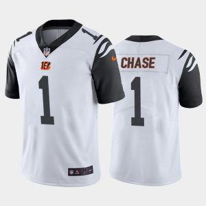 Men Cincinnati Bengals Ja'Marr Chase Color Rush Limited Jersey - White