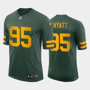 Men Green Bay Packers Devonte Wyatt Alternate Vapor Limited Jersey - Green