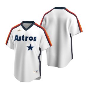 Men Houston Astros White Cooperstown Collection Home Jersey