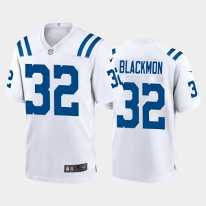 Men Indianapolis Colts Julian Blackmon Game Jersey - White