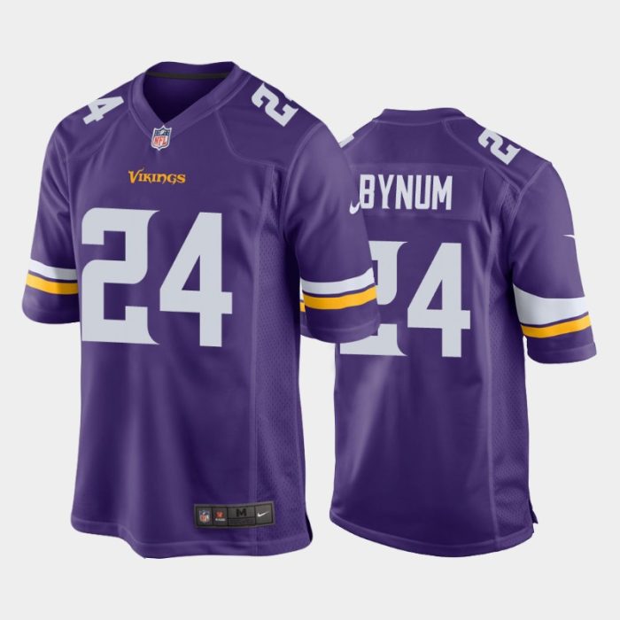 Men Minnesota Vikings Camryn Bynum Game Jersey - Purple