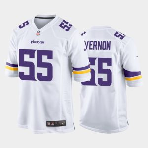 Men Minnesota Vikings Olivier Vernon Game Jersey - White