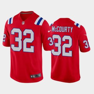 Men New England Patriots Devin McCourty Alternate Game Jersey - Red