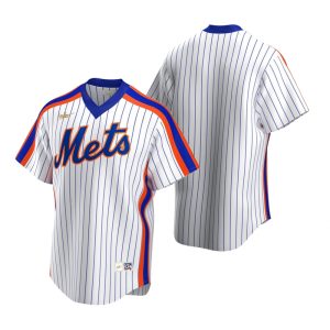 Men New York Mets White Cooperstown Collection Home Jersey