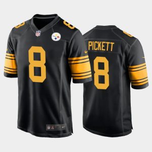 Men Pittsburgh Steelers Kenny Pickett Alternate Game Jersey - Black
