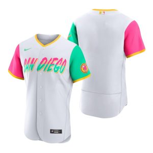 Men San Diego Padres White 2022 City Connect Jersey