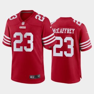 Men San Francisco 49ers Christian McCaffrey Game Jersey - Scarlet