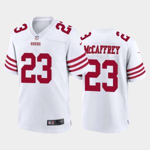 Men San Francisco 49ers Christian McCaffrey Game Jersey - White