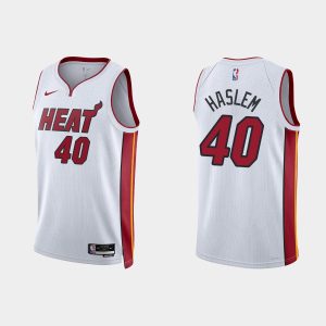 Miami Heat Udonis Haslem #40 Association Edition White Jersey