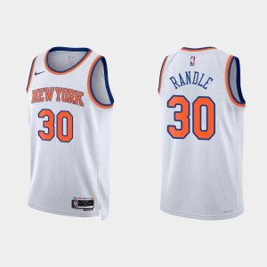 New York Knicks Julius Randle #30 2022-23 Association Edition White Jersey Swingman