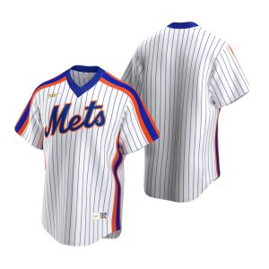 New York Mets White Cooperstown Collection Home Jersey