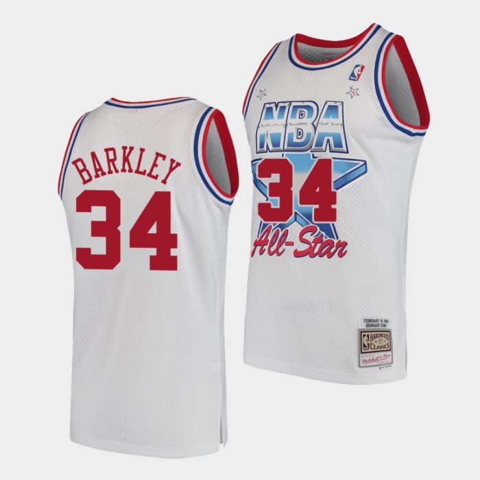 Philadelphia 76ers Charles Barkley 1991 NBA All-Star Eastern Conference Hardwood Classics Swingman Jersey