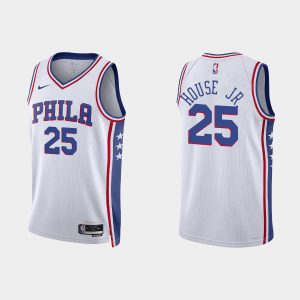 Philadelphia 76ers Danuel House Jr. #25 2022-23 Association Edition White Jersey Swingman