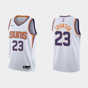 Phoenix Suns Cameron Johnson #23 Association Edition White Jersey
