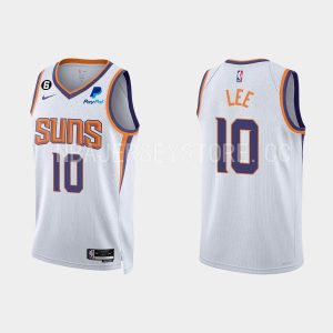 Phoenix Suns Damion Lee #11 Association Edition White Jersey