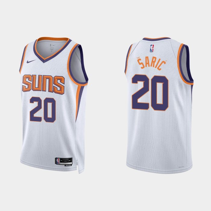 Phoenix Suns Dario Saric #20 Association Edition White Jersey