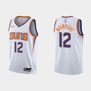 Phoenix Suns Ishmail Wainright #12 Association Edition White Jersey