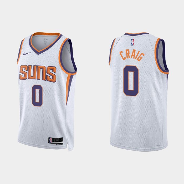 Phoenix Suns Torrey Craig #0 Association Edition White Jersey