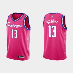 Washington Wizards #13 Thomas Bryant 2022-23 Cherry Blossom City Pink Jersey