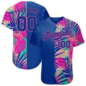 Custom 3D Pattern Design Summer Personalized Baseball Jersey