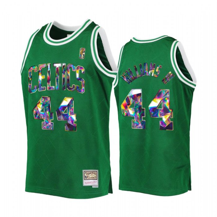 Boston Celtics Robert Williams III Green NBA 75th Diamond Anniversary Men Jersey Throwback