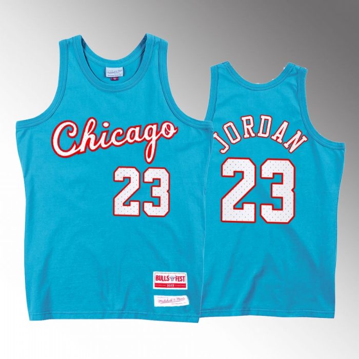 BullsFest Michael Jordan Chicago Bulls Blue #23 Jersey Limited Edition