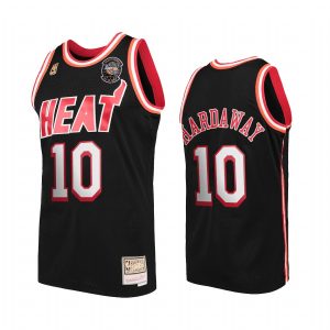 Tim Hardaway 2021 Naismith Hall Of Fame Miami Heat #10 Black Jersey